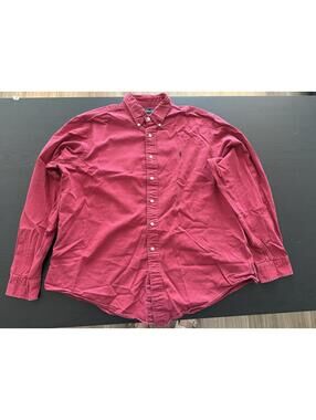 Polo Ralph Lauren Red 2XL Button Down Shirts